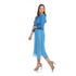 3/4 Sleeve Overlay Dress - DR1205